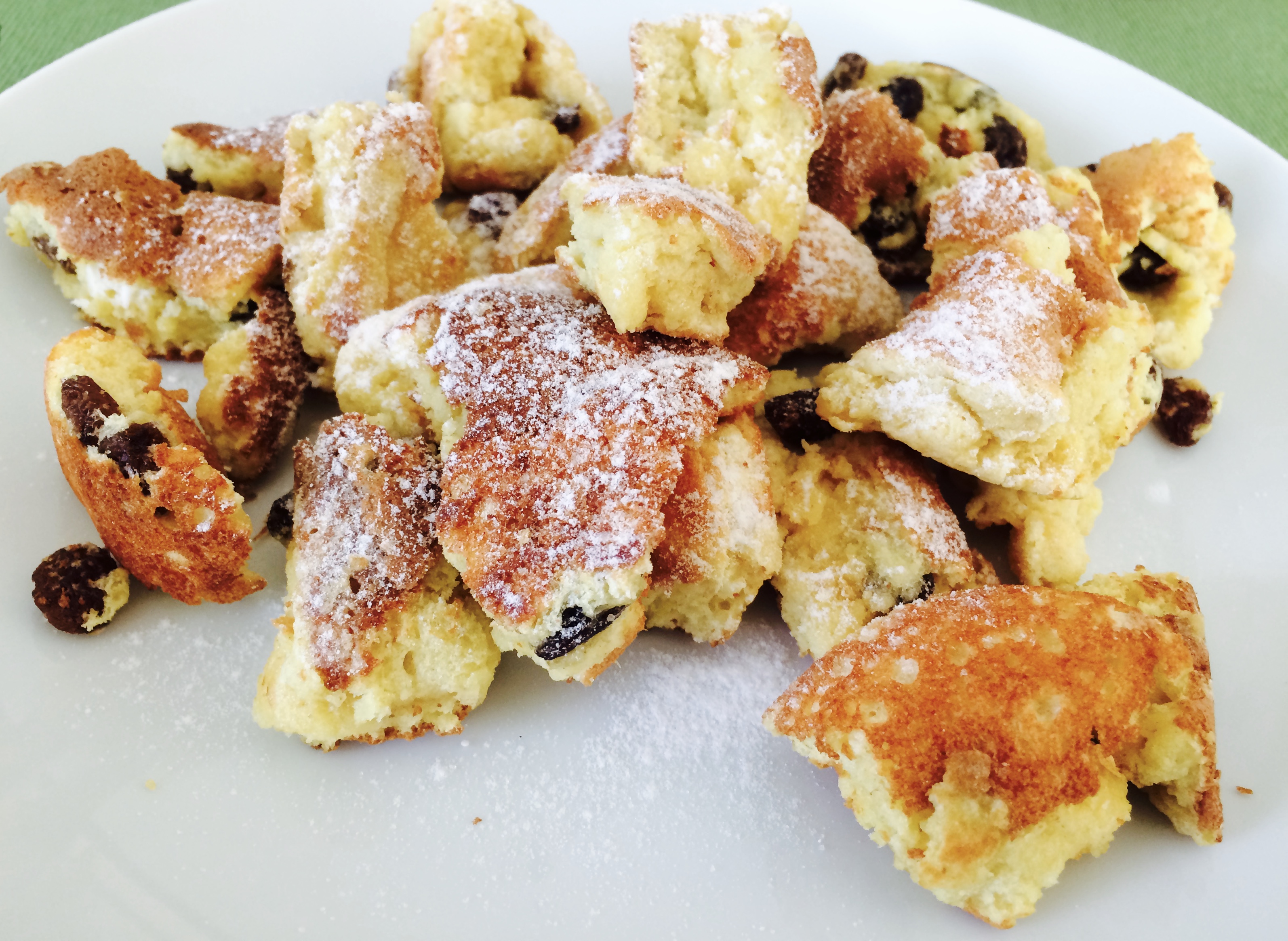 Best Austrian Recipes: Kaiserschmarrn Desert (Chopped Pancakes with Sugar  and Raisins) – talking2alice